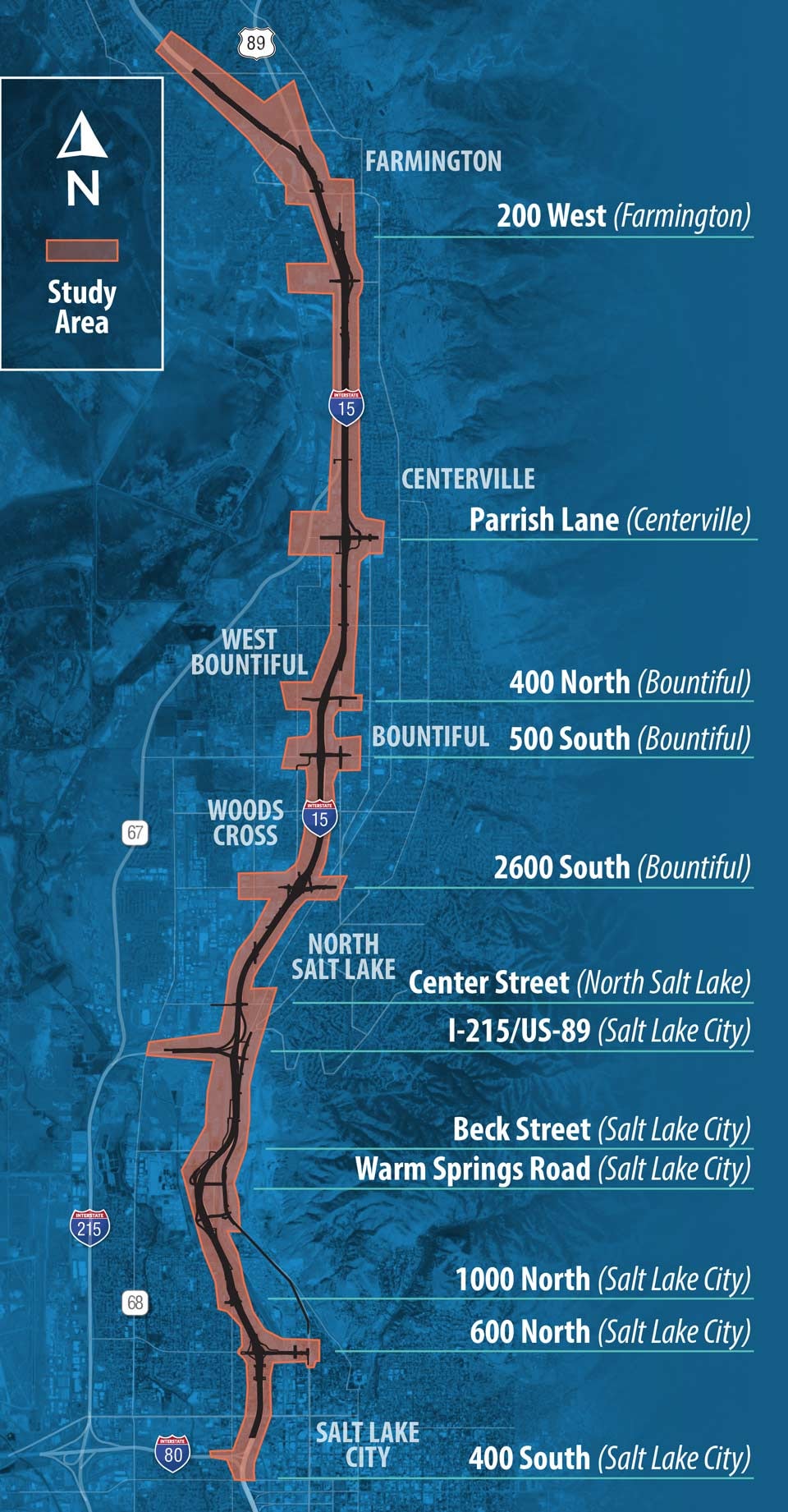 I-15 Farmington to Salt Lake City EIS